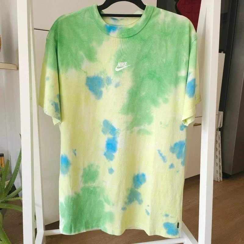 T-shirt long ty and dye Loose fit mixte